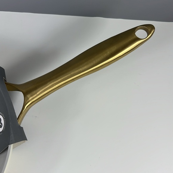 Masterclass Cookware Ceramic Non Stick Frying Pan Skillet Gold Handle 8" NEW - Picture 2 of 6